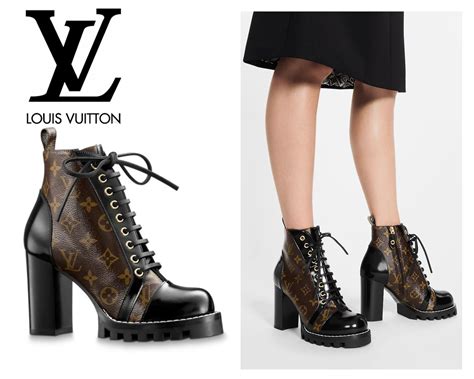 star trail ankle boots louis vuitton|lv combat boots women.